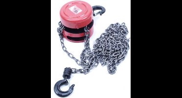 Topgear Kettingtakel 1000Kg Hefhoogte - 2.5 meter Kabel