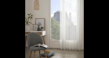 Atmosphera - gordijn - Moly - wit - 135x240 cm