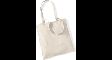 Westford Mill Bag For Life - Long Handles WM101 - Sand - 38 x 42 cm