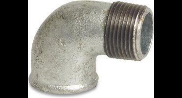 Knie 92 90Gr 3/8Bix3/8Bu Verz