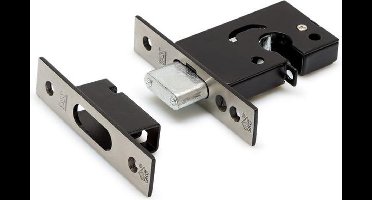 Dulimex Bijzetslot - DSKG 7000 - Zilver - RVS Voorplaat / Slotplaat - 1 stuks