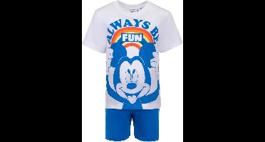Disney kinder  shortama Mickey Mouse - Grijs  - 128