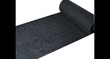 Deurmat loper La Paz- 100 x 700 cm- Antraciet