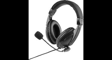 Q-Link koptelefoon – met microfoon – bedraad – 3.5 mm – zwart