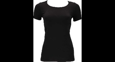 Apollo dames T-shirt bamboe 2-pack  - S  - Zwart