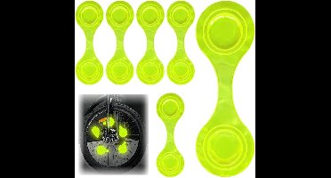 6 stuks magnetische reflectoren voor kinderen en volwassenen - veiligheidshanger voor jas, rugzak, kleding en meer