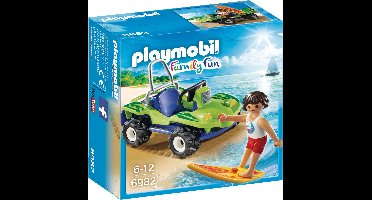PLAYMOBIL Surfer met strandbuggy - 6982