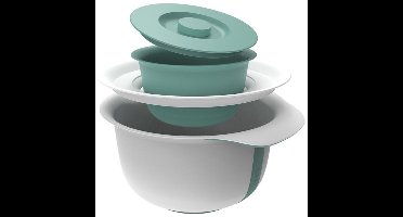 Rotho Fresh Beslagkom met Spatdeksel 4L Mistletoe Groen