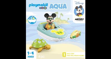 PLAYMOBIL 1.2.3 & Disney: Mickys Bootstour - 71417