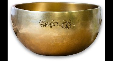 Klankschaal New Moon Gold 16cm