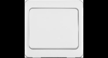 Peha Standard schakelaar - inbouw - impuls - maakcontact - polarwit