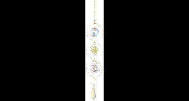 Gigicial Zonnevanger - Kristallen Zonnevanger - Regenboogreflectie In Zonlicht Voor Ramen En Tuin Decoratie - 1 Stuk - Meerdere Kleuren