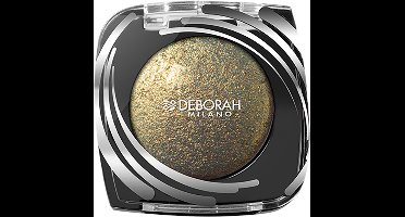 Deborah Milano - Precious Color Oogschaduw – True Green 07 - Super-Gepigmenteerde Mono Eyeshadow Met Intense Groene Kleur - Parelmoer Finish - Wet & Dry Veelzijdigheid - Langhoudend - Voor Dramatische & Glam Looks