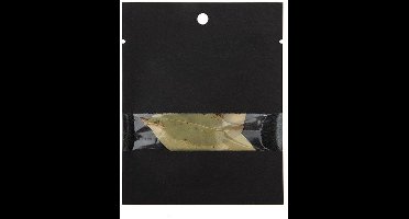 Kraft Zakken Zwart Milieuvriendelijk 7,6x10,2 cm Met Venster en Sealbaar (100 Stuks)