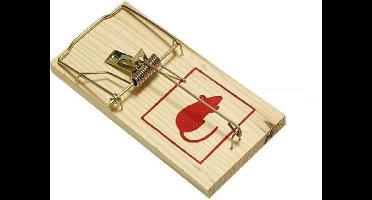 6-pack GS Quality Products Houten Muizenval