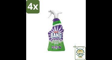 Cillit Bang – Schoonmaakspray – Universal Ontvetter – 750 ml - Voordeelverpakking - 4 stuks - Cillit Bang Power Cleaner - Reinigingsspray badkamer