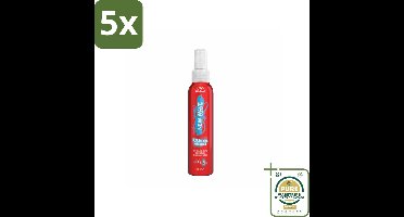 5 x Wella – New Wave Power Hold – Gelspray – 150 ml - Grootverpakking - Haarspray - Gel Spray - Krachtige Hold - Styling Spray - Haartypen