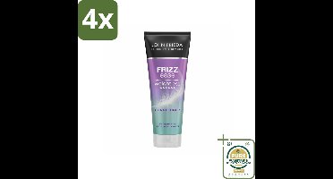 John Frieda – Conditioner – Frizz Ease Weightless Wonder – Lichtgewicht verzorging – 250 ml - Voordeelverpakking - 4 stuks - Anti-pluis - Verzorging voor fijn haar