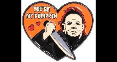 Metalen Pin – “You’re My Pumpkin” | Humoristisch Horrorhart voor Stoere Stijlen