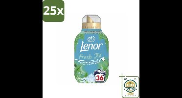25 x Lenor - Wasverzachter - Fresh Air Noorderlicht - Ultra Geconcentreerd - 36 Wasbeurten - Grootverpakking - Wasverzachter - Frisheid - Citrus - Zeelucht - Kledingbescherming