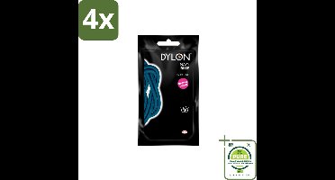 DYLON – Textielverf Handwas – Navy Blue – 50 g - Voordeelverpakking - 4 stuks - Navy Blue - Marineblauw