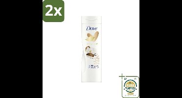 Dove Body Love Bodylotion - Pampering Care - Vanille & Sheabutter - 400 ml - Voordeelverpakking - 2 stuks - Sheaboter - Vanillegeur