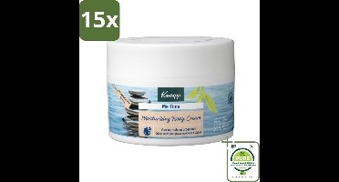 15 x Kneipp - Body crème - Me‑Time - Patchouli & Sandelhout - 200 ml - Grootverpakking - Lichaamscrème - Verzorging - Droge Huid - Normale Huid - Hydraterend