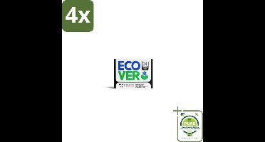 Ecover - Vaatwastabletten All-in-One Power - 24 Tabs - Voordeelverpakking - 4 stuks - Vaatwastabletten - Vaatwasser