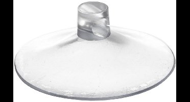 Orion - Zuignap - 4,5 cm - Transparant - Universeel Gebruik