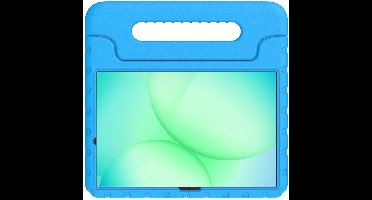 Just in Case tablet Hoes Kinderen geschikt voor Samsung Galaxy Tab A11 Plus / A9 Plus - Kinderhoes Tablet Classic - Blauw