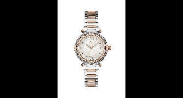 Gc Gc Vogue Cable Quartz Analoog Horloge Zilver En Roos Kast: 100% Roestvrij Staal | Bracelet 100% Roestvrij Staal 36.5 mm Z52001L1MF, Z52002L9MF