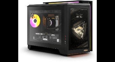 MSI MEG Vision X AI 2NVV7-009AT Intel Core Ultra 7 265K 32 GB DDR5-SDRAM 2 TB SSD NVIDIA GeForce RTX 5080 Windows 11 Home Desktop PC Zwart