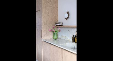 kunsttulpen boeket lila gemixt