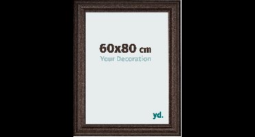 Your Decoration - Fotolijst 60x80 cm - MDF - Eiken Donker - Lazio