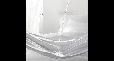 De Witte Lietaer Matrasbeschermer Swan White - 90 x 200 (30 hoog) cm - Katoen