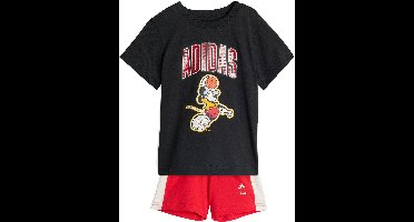 adidas Sportswear ADIDAS DISNEY MICKEY MOUSE T-SHIRT SET - Kinderen - Zwart