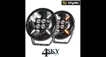 SKYLED Cosmo7X Led verstraler SKYLED IP69K drukwaterdicht positielicht wit/amber 6.000 Lumen 60 watt