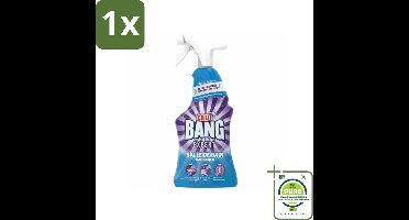 1 x Cillit Bang – Schoonmaakspray – Badkamerreiniger – 750 ml - Badkamerreiniger Spray - Anti-kalk Badkamerspray - Badkamer Reinigen - Kalk Verwijderen - Zeepresten Verwijderen