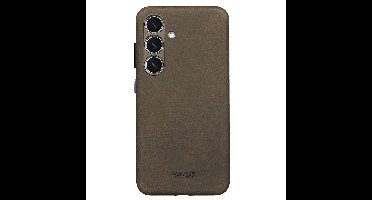 Accezz Hoesje - Geschikt voor Samsung Galaxy S24 / S25 - Vintage Leather met Magnetische Ring Backcover - Rustic Brown