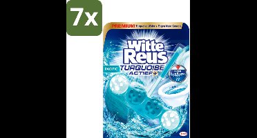 Witte Reus - Turquoise Actief Toiletblok - 1 Toiletblok - Bulkverpakking - 7 stuks