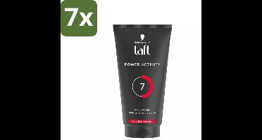 Taft - Power Activity 7 - Styling Gel - Energieke styling - 150 ml - Bulkverpakking - 7 stuks