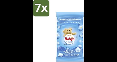 Robijn - Morgenfris - Droogtrommeldoekjes - 20 Doekjes - Bulkverpakking - 7 stuks