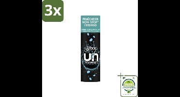 3 x Lenor Unstoppables - Geurbooster - Fris - Non-Stop Frisheid - 19 Wasbeurten - Grootverpakking - Lenor Unstoppables - Geurversterker - Wasgeur - Langdurige Geur - Frisse Geur