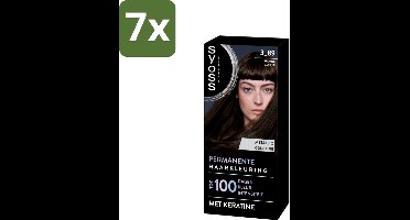 SYOSS - Coloration 3-89 Bronze Coffee - Haarverf - Grijsdekking - Vermindert Haarbreuk - Bulkverpakking - 7 stuks