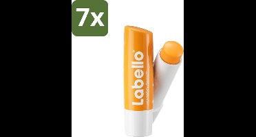 7 x Labello – Lippenbalsem -- Mango Shine – 4,8 g - Lippenbalsem - Mango Shine - Hydratatie - Fruitige Geur - Glans