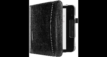 Hoesje Geschikt voor Kobo Libra Colour Sleepcover Luxe Hoes Zwart - ereader hoesje - cover