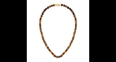 BOSS - 1580663 - Halsketting - Heren - bruin - 51cm - SPHERE