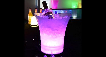 Lichtgevende IJsemmer 5L met Kleurverandering voor Drankkoeling en Feestdecoratie