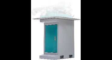 Boorfreesmachine onderstel met lekbak