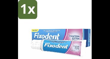 1 x Fixodent - Kleefpasta - Extra Sterke Fixatie - 47 g - Kleefpasta Kunstgebit - Kunstgebit Fixatie - Kunstgebit Hechting - Kunstgebit Comfort - Kunstgebit Voedselresten